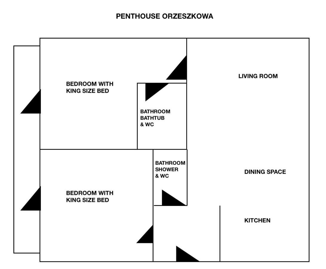 Penthouse Orzeszkowa - Loftaffair Apartment Krakow Bagian luar foto